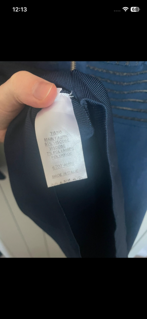 Balmain Navy Bodycon Dress 10