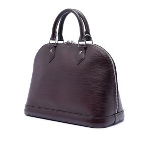 Louis Vuitton Purple Epi Alma PM 2