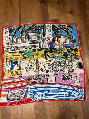 Hermes Rayured D'Ete Cashmere Shawl 2