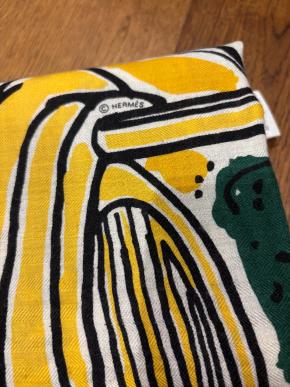 Hermes Rayured D'Ete Cashmere Shawl 6