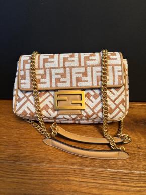 Fendi Fabric FF Baguette 15