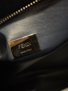 Fendi Grey Peekaboo Tote 4