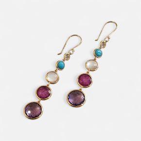Ippolita Multi Gem Lollipop Earrings 6