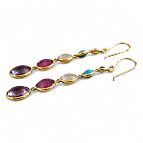 Ippolita Multi Gem Lollipop Earrings 7