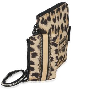 Christian Dior Leopard Technical Fabric DiorTravel Pouch Set 3