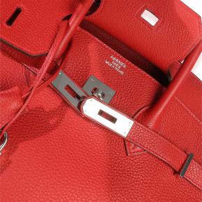 Hermès Togo Birkin 35 PHW Rouge Casaque 5