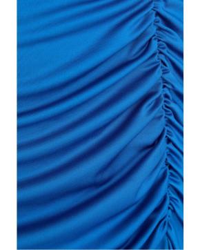 Victoria Beckham Blue Jersey Gown 6