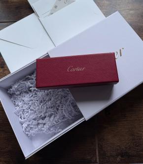 Cartier Panthere De Cartier Rose Lilac Lens Sunglasses 13