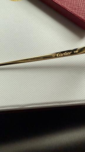 Cartier Panthere De Cartier Rose Lilac Lens Sunglasses 11