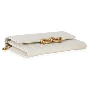 Saint Laurent Soft Calfskin Le Maillon Wallet On Chain 6