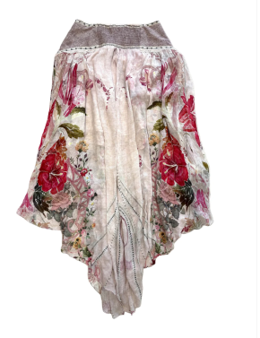 Camilla Printed Silk Skirt 7