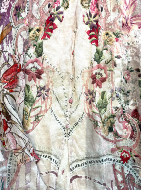 Camilla Printed Silk Skirt 5