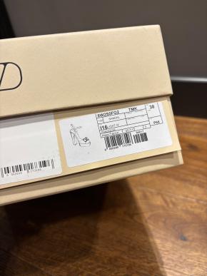 Valentino Ecru Platform Sandals 3