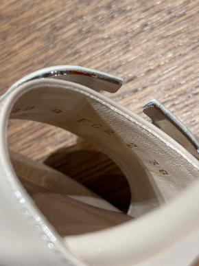 Valentino Ecru Platform Sandals 6