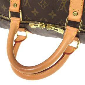 Louis Vuitton Coated Canvas Monogram Keepall 50 17