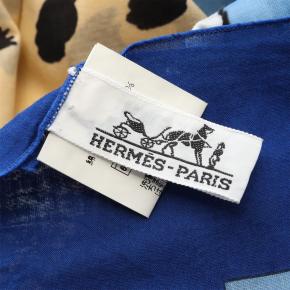 Hermes Printed Pareo Stall Leopard Cotton 2
