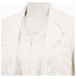 Chanel Tweed Boucle Dress Suit 3