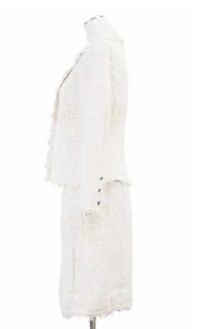 Chanel Tweed Boucle Dress Suit 2