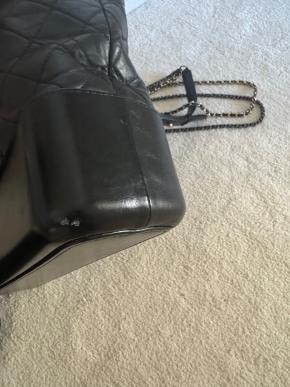 Chanel Black Leather Gabrielle Bag 8