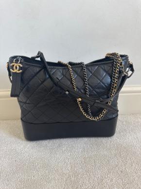 Chanel Black Leather Gabrielle Bag 3