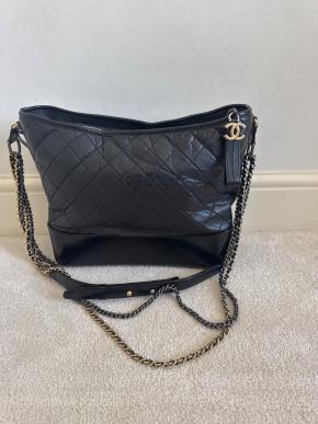 Chanel Black Leather Gabrielle Bag 2