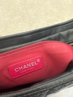 Chanel Black Leather Gabrielle Bag 6
