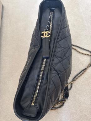 Chanel Black Leather Gabrielle Bag 7