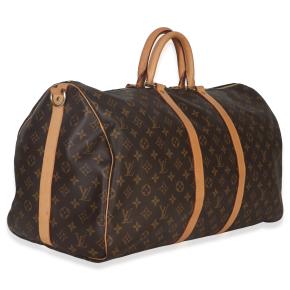 Louis Vuitton Monogram Canvas Keepall Bandolieure 55 3