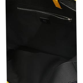 Fendi  Black Wool Logo Tote 5