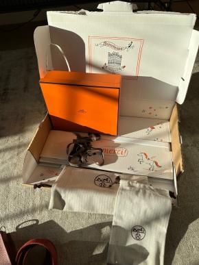 Hermès Rouge H Évelyne 16 (TPM) Palladium Hardware 8