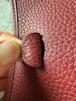 Hermès Rouge H Évelyne 16 (TPM) Palladium Hardware 10