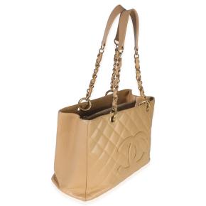 Chanel  Quilted Caviar Grand Shopper Tote 3