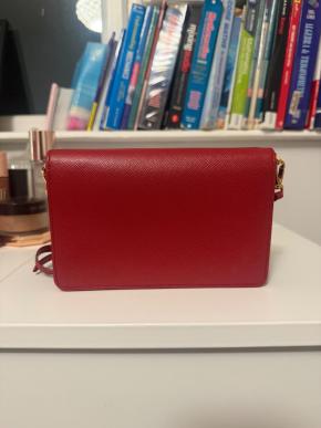 Prada Mini Red Crossbody Bag 3