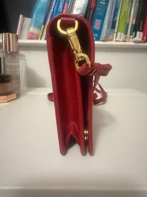 Prada Mini Red Crossbody Bag 4