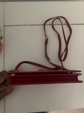 Prada Mini Red Crossbody Bag 5