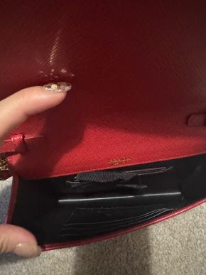 Prada Mini Red Crossbody Bag 9