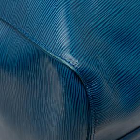 Louis Vuitton Blue Epi Keepall 55 8