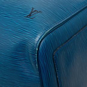 Louis Vuitton Blue Epi Keepall 55 9