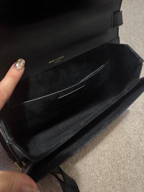 Saint Laurent Black Bellechasse Bag 9