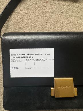 Saint Laurent Black Bellechasse Bag 8