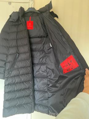 Moncler Black Long Coat 9