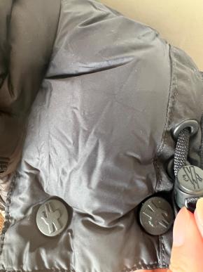 Moncler Black Long Coat 10