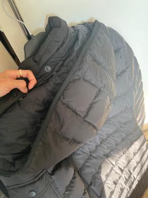 Moncler Black Long Coat 2