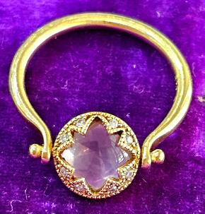 Hum Spinner Ring Size N1/2 5