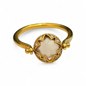 Hum Spinner Ring Size N1/2 4