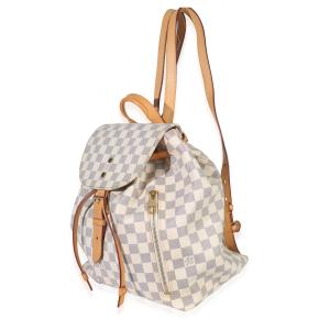 Louis Vuitton Backpack Damier Azur Canvas Sperone MM 3