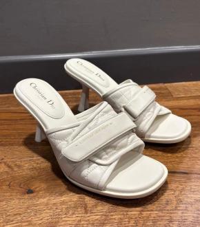 Dior White Revolution Sandals 12