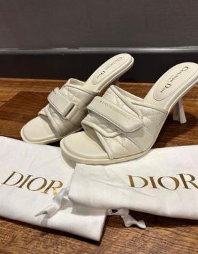 Dior White Revolution Sandals 9