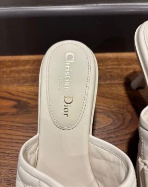 Dior White Revolution Sandals 6