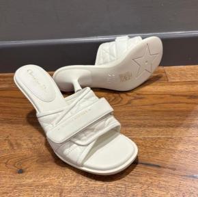 Dior White Revolution Sandals 7